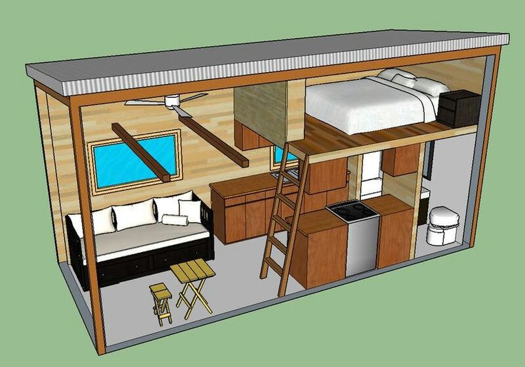 Tiny house ve bungalov konsept görseli 1